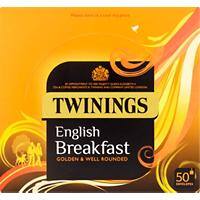 Twinings English Breakfast Tea Bags Pack of 50
