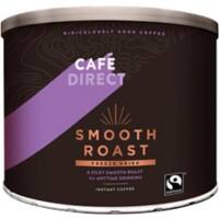 Café Direct Fairtrade Freeze Dried Instant Coffee Tin Ground Smooth 500 g