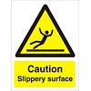 Warning Sign Slippery Surface PVC 15 x 20 cm
