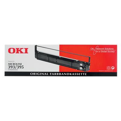OKI Printer Ribbon 393-395 50 x 4 x 14 cm Black