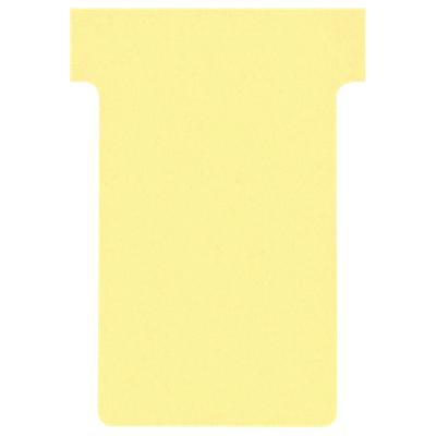 Nobo Size 2 T Cards Yellow 6 x 8.5 cm Pack of 100