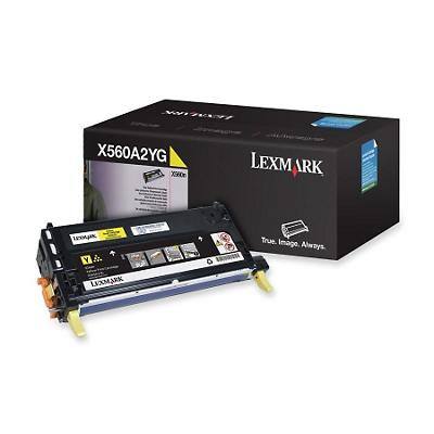 Lexmark X560A2YG Original Toner Cartridge Yellow