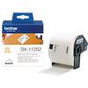Brother QL Label Roll Authentic DK-11202 DK-11202 Adhesive Black on White 62 x 100 mm 300 Labels