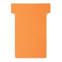 Nobo Size 2 T-Cards Orange 6 x 8.5 cm Pack of 100