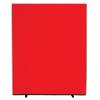 Freestanding Screen Fabric Wrapped 1500 x 1800 mm Red
