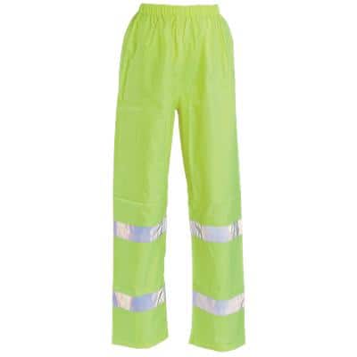 Alexandra Trousers Hi Vis PU Coated Polyester L Yellow