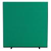 Freestanding Screen Fabric Wrapped 1500 x 1500 mm Green