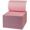 Computer Listing Paper Perforated 51 gsm Pink, White 1000 Sheets