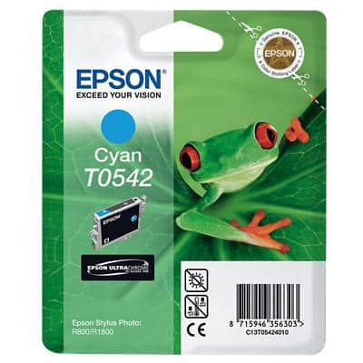 Epson T0542 Original Ink Cartridge C13T05424010 Cyan
