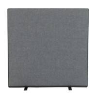 Freestanding Screen Fabric Wrapped 1200 x 1200 mm Grey