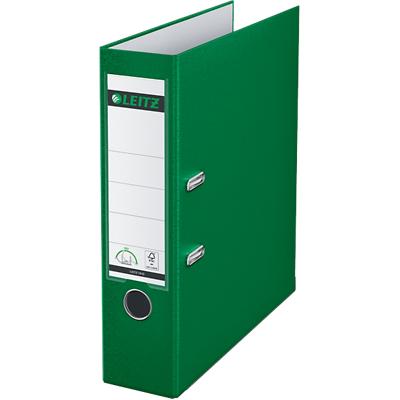 Leitz 180° Lever Arch File A4 82 mm Green 2 ring 1010 Polypropylene Smooth Portrait