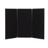 Freestanding Display Stand PVC Jumbo 923 x 1810mm Black