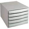 Exacompta 5 Drawer filing unit Multiform Polypropylene, Polystyrene Grey 28.4 x 38.7 x 21.8 cm
