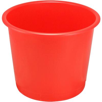 Plastic Waste Bin 14L Red 31.4 x 31.4 x 25.4 cm