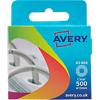 AVERY Reinforcement Rings Transparent Ø 13 mm Pack of 500