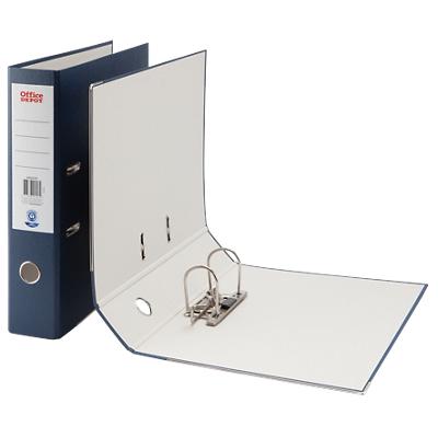 Office Depot Lever Arch File A4+ Dark Blue Foolscap 76 mm
