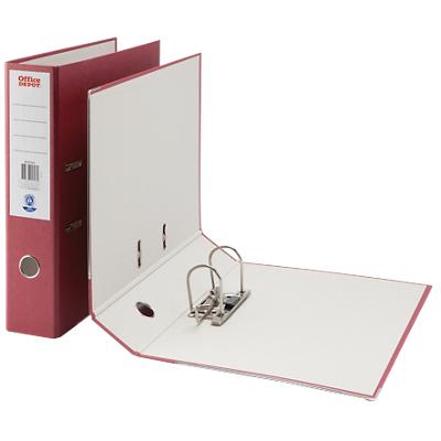 Office Depot Lever Arch File A4+ Burgundy Foolscap 75 mm