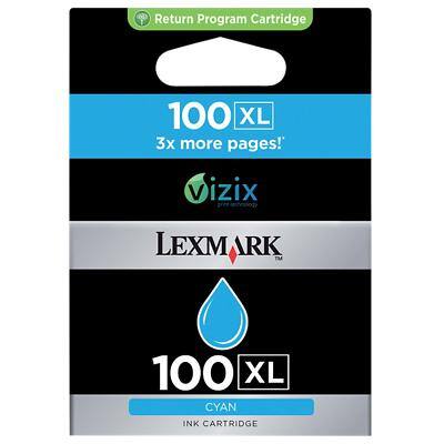 Lexmark 100XL Original Ink Cartridge 14N1069E Cyan