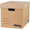 Viking Economy Archive Box Brown 28.8 (W) x 39.4 (D) x 30.1 (H) cm Pack of 10