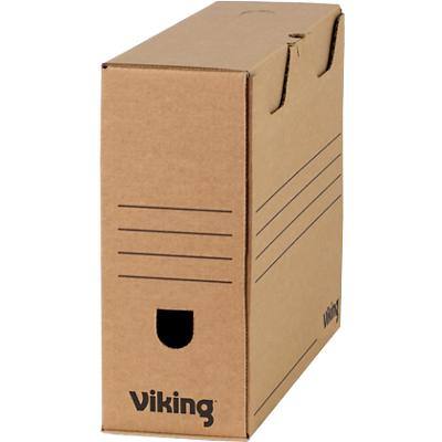 Viking Economy Transfer File Special format Brown 11.2 (W) x 33.2 (D) x 24.8 (H) cm Cardboard Pack of 10