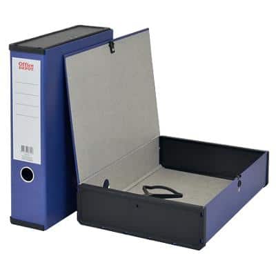 Office Depot Box File A4 75 mm Dark Blue
