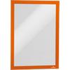 DURABLE DURAFRAME A4 Display Frame Adhesive, Magnetic Orange PVC (Polyvinyl Chloride) 487209 23.4 (W) x 0.6 (D) x 32.6 (H) cm Pack of 2