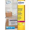 Avery L7994-25 Parcel Labels Permanent 99.1 x 139 mm White 25 Sheets of 4 Labels
