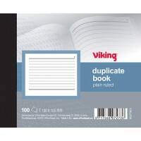 Viking Ruled Duplicate Book 10 x 15 cm 200 Sheets