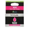 Lexmark 100 Original Ink Cartridge 14N0901E Magenta