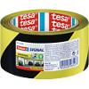 tesa Warning Tape tesasignal Universal Black, Yellow 50 mm (W) x 66 m (L) PP (Polypropylene)