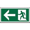 Exit Left Sign 300 x 150 mm Self Adhesive PCV