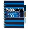 Pukka Pad Project Book Navy A5 Ruled Blue 200 Sheets