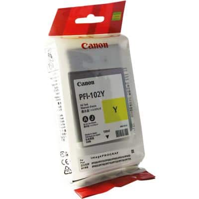Canon PFI-102Y Original Ink Cartridge Yellow