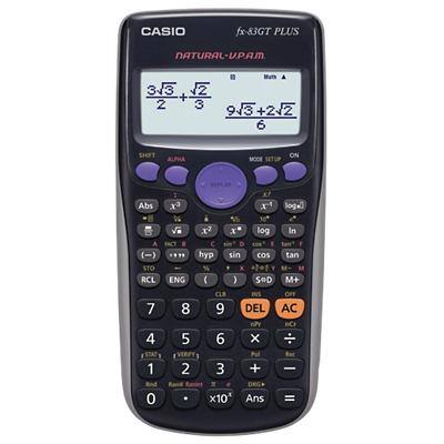 Casio Scientific Calculator FX83GT Black