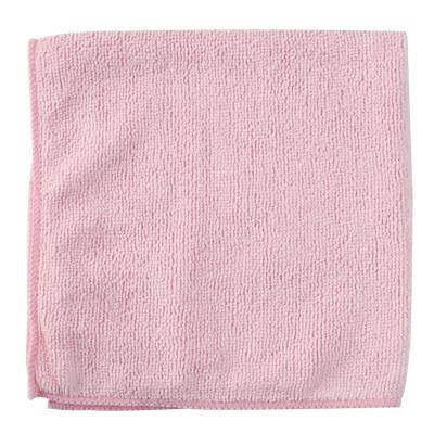 Vileda Cleaning Microfiber Cloths Pink 40 x 35cm Pack of 10