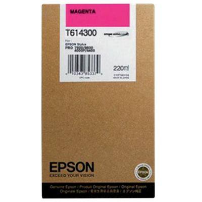 Epson T6143 Original Ink Cartridge C13T614300 Magenta