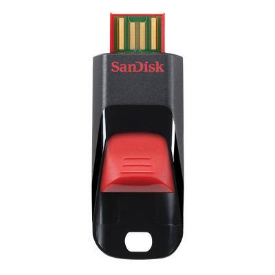 SanDisk USB Flash Drive Cruzer Edge 16 GB Black, Red