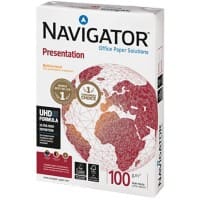 Navigator Presentation A4 Printer Paper 100 gsm Matt White 500 Sheets