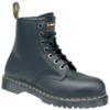 Dr. Martens Safety Boots Leather Size 7 Black