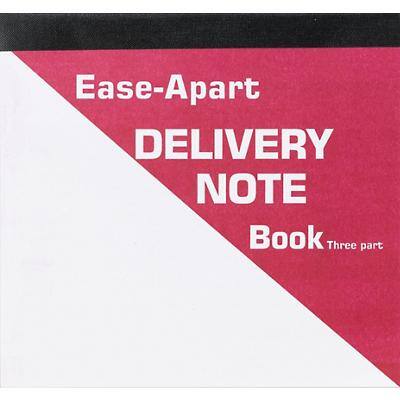 Ease-Apart Delivery Book 3-Part 50 Sheets Pack of 5
