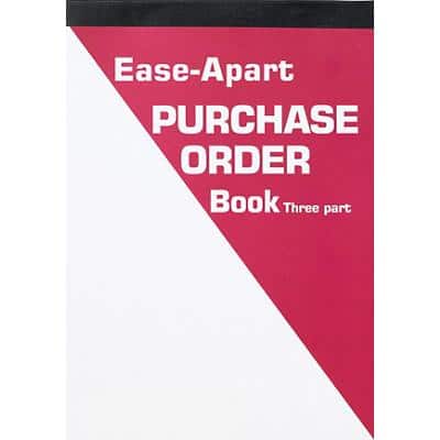 Ease-Apart Purchase Order Forms 3-Part Special format 5 Pieces of 50 Sheets