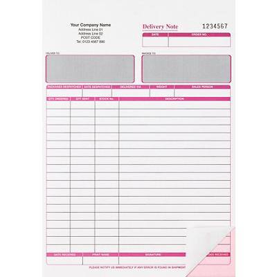 Ease-Apart Invoice Book 2-Part Special format 250 Pieces