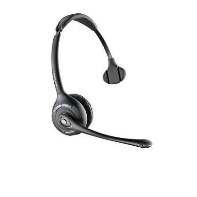 poly CS510 Wireless DECT-Headset Headset Over-the-head with Noise Cancellation Bluetooth with Microphone Black