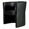 Realspace Visitor Chair with Armrest Tocca Black