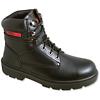 Safety Shoes Leather 7 Black