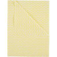 Robert Scott Cotton Ocean Microfibre Cleaning Cloth 350 x 500mm Yellow Pack of 50