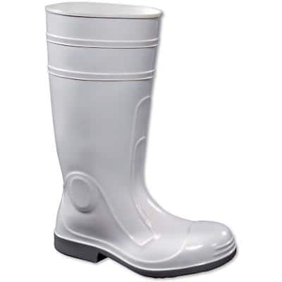 Alexandra Wellington Boots PVC, Nitrile 12 White