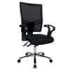 Realspace Office Chair Sydney Fabric Black