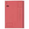 Office Depot Square Cut Folder A4 Red 250gsm Manila Pack of 100