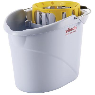 Vileda Bucket with Wringer Plastic Yellow 10 L